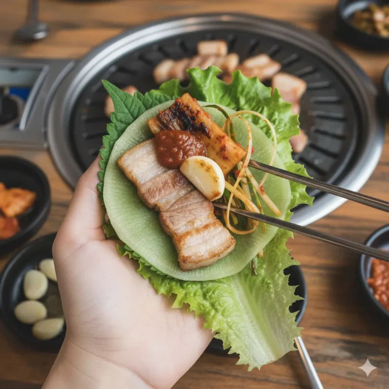 korean bbq ssam