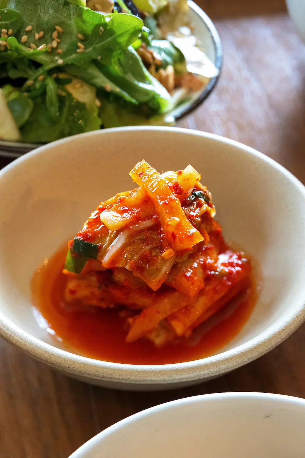 kimchi as a side dish